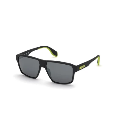 Abbildung von adidas Herren Or0039 Sonnenbrille, Mattes Schwarz, 58