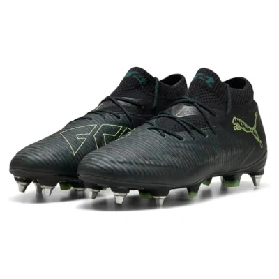 Abbildung von Puma FUTURE 8 ULTIMATE MxSG Fußballschuhe Unisex Black/Fizzy Light/Green Terrain Größe: 45
