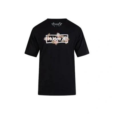 Abbildung von Hurley EVD Congo Outline Tshirt print, Herren, Größe: Medium, Black