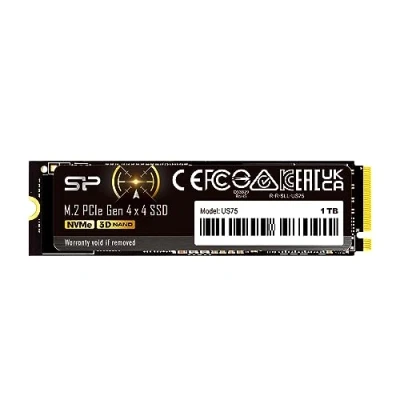 Abbildung von Silicon Power 1TB US75 NVMe 4.0 Gen4 PCIe M.2 SSD R/W up to 7,000/6,500 MB/s (SP01KGBP44US7505)