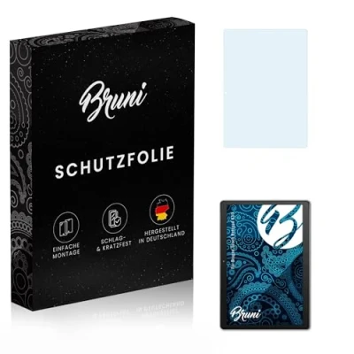 Abbildung von Bruni Schutzfolie kompatibel mit Dragon Touch Notepad K10 Folie, glasklare Displayschutzfolie (2X)