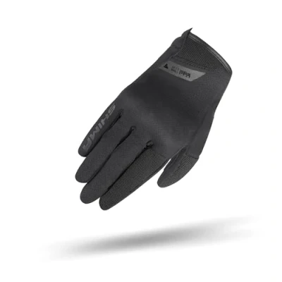 Abbildung von SHIMA ONE EVO Motorrad Handschuhe Kinder Kurze Sommer Motorradhandschuhe Schutz Schutzkleidung Stadt Motorcycle Belüftet Verstärkt Leicht Motorbike Sommerhandschuh (Kindern, Schwarz, M)