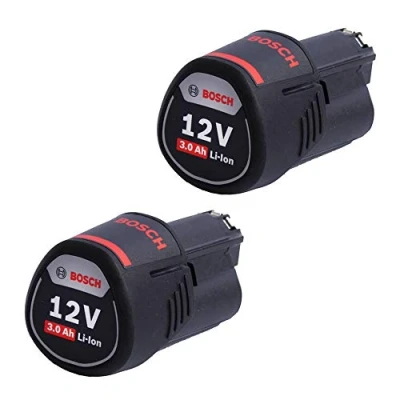 Abbildung von Bosch 1600A00X7D, Akku, Lithium Ion (Li Ion), 3 Ah, 12 V, BOSCH, Schwarz