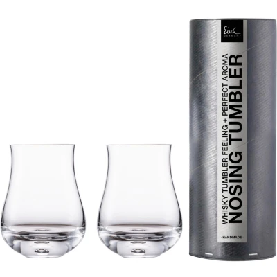 Abbildung von Eisch Whiskyglas &quot;Gentleman&quot;, (Set, 2 tlg.), (Nosing Glas) handgefertigt, bleifrei, 350 ml, teilig