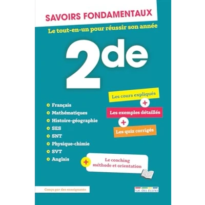Abbildung von Savoirs fondamentaux 2de Toutes les matières: Le tout en un pour réussir son année !