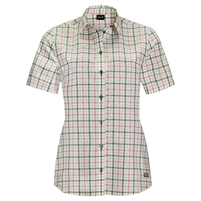 Abbildung von Jack Wolfskin Little Lake Hemd light moss checks S