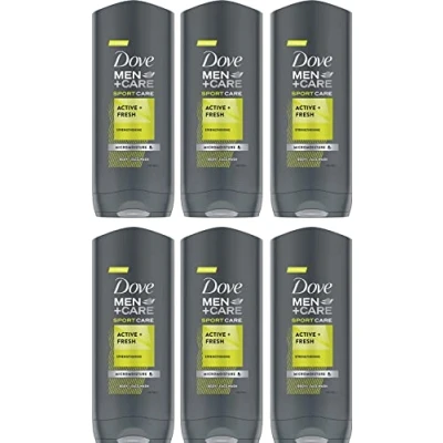 Abbildung von Dove Men + Care Sportcare Active Fresh Body Face Wash 6 x 250 ml