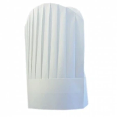 Abbildung von Garcia de Pou 10 Einheit Chef &#039;s Hüte rund TOP in Box, 31 cm, Airlaid, weiß, x 30 cm