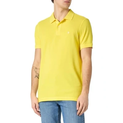 Abbildung von United Colors of Benetton Herren Poloshirt M/M 3089J3179 Polohemd, Gelb 23d, XL