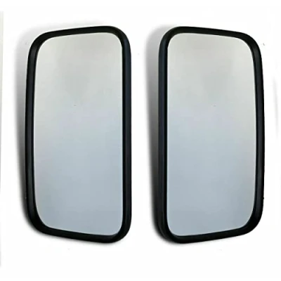 Abbildung von 2x Spiegel Schwarz Ersatzspiegel Rückspiegel Außenspiegel Zusatzspiegel Links Rechts LKW Bus Traktor 320mmx187mm