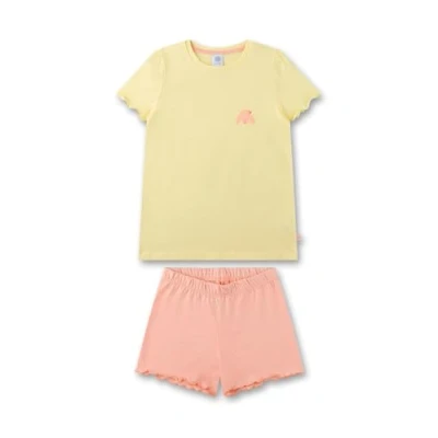 Abbildung von Sanetta Short Motife Nachtwäsche Set für Kinder, Größe: 128, Lemonade