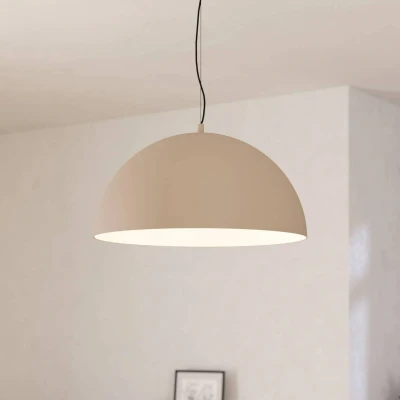 Abbildung von Eglo 900696 Hängeleuchte GAETANO 1 creme E27 1X40W H:150cm Ø53.5cm dimmbar