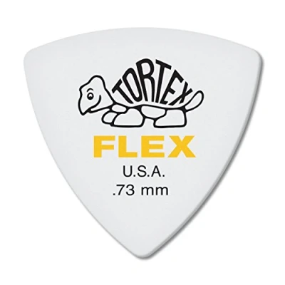 Abbildung von JIM DUNLOP Plektrum Tortex Flex Triangel 0,73mm 6 Stück