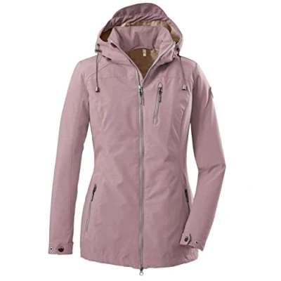 Abbildung von G.I.G.A. DX Damen Casual Softshelljacke mit abzippbarer Kapuze Solena, malve, 46, 33059 000