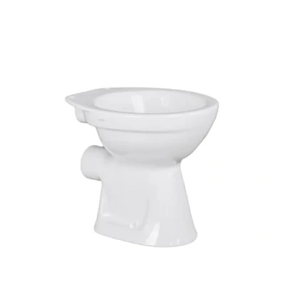 Abbildung von Belvit Tiefspül WC BV SW5001, Stehend, Abgang waagerecht, Stand Toilette Waagerecht Wand Tiefspüler Weiß Stehend