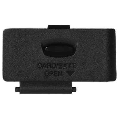 Abbildung von vhbw Ersatz Akkudeckel kompatibel mit Kamera Canon EOS 1100D, Kiss X50, Rebel T3 Akkufach Deckel, Akkuabdeckung, Cover, Batteriefachdeckel, Zubehör