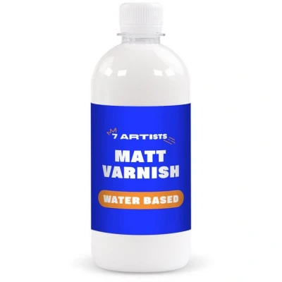 Abbildung von 7 Artists Klarlack Acryllack Farblos, für Acrylfarben, Acryllack, 50 250 ml