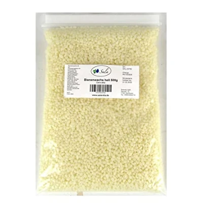 Abbildung von Sala Bienenwachs Pastillen hell gebleicht weiß Ph. Eur. 500 g Beutel
