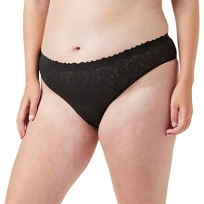 Abbildung von Sloggi FEEL Brazil Panty Slip, Damen, Größe: Small, Black