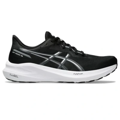 Abbildung von Asics GT 1000 13 Laufschuh Straße, Herren, Größe: 51.5, Black/white Schuhe