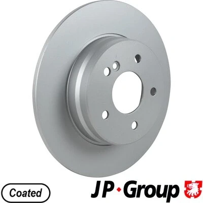 Abbildung von JP GROUP 1363202400 Bremsscheibe Hinterachse 290 10 5 voll beschichtet MERCEDES BENZ: C Klasse Limousine, T modell, CLK Coupe