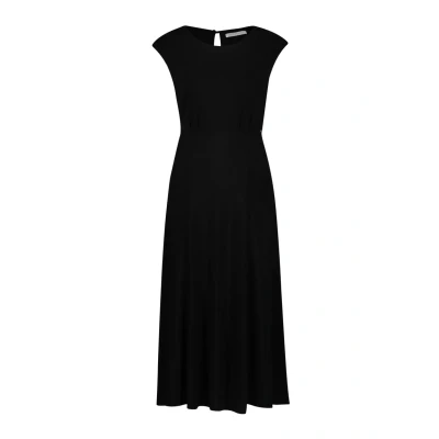 Abbildung von Betty &amp; Co OHNE ARM Jerseykleid, Damen, Größe: 46, Schwarz