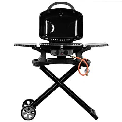 Abbildung von BBQ Toro Gasgrill Tragbarer Tisch mit Grilltisch für Balkon, Camping,