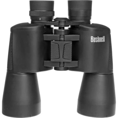 Abbildung von Bushnell Powerview 10x50 Schwarz Porroprisma Insta Fokus Verstellbarer Diopter Extreme Robustheit Vogelbeobachtung Sightseeing Reisen Fernglas 131056