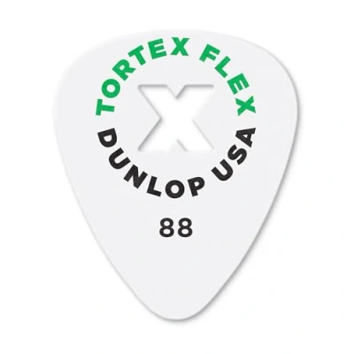 Abbildung von Tortex® Flex™ X Plektrum, 0,88 mm, 12 Stück