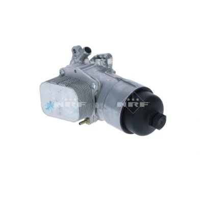 Abbildung von NRF 31328 Ölkühler mit Ölkühler, Dichtringen Filter PEUGEOT: 308 I Schrägheck, 206 SW, Partner II Tepee, CITROËN: C4 Schrägheck kfzteile,