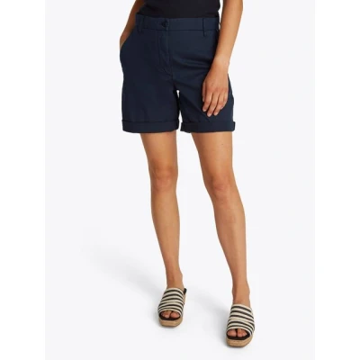 Abbildung von Tommy Hilfiger Shorts, Damen, Größe: 38, Dark night navy