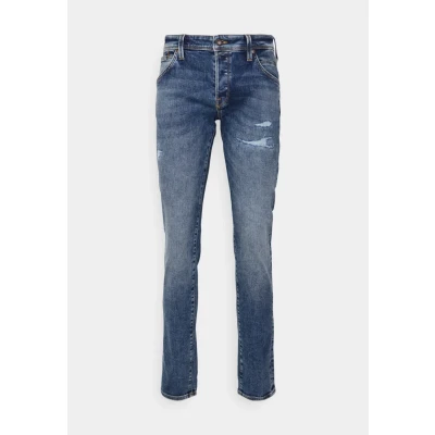 Abbildung von Jack &amp; Jones Jjiglenn Jjfox Jeans Slim Fit, Herren, Größe: 28x30, Blue denim