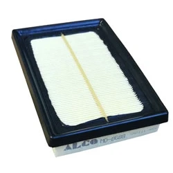Abbildung von ALCO FILTER MD 8688 Luftfilter 39,0 118,0 177,0 Filtereinsatz TOYOTA: Yaris III Schrägheck, Aygo, C HR, CITROËN: C1 II, PEUGEOT: 108 Schrägheck