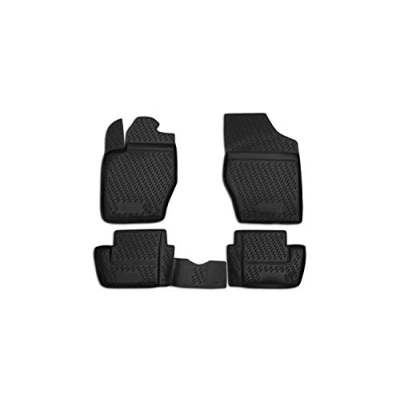 Abbildung von Element Gummimatten Passgenaue Fußmatten Citroen C4 01/2004 07/2008 4tlg