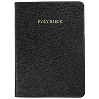 Abbildung von NIV Clarion Reference Bible, Black Calf Split Leather, NI484:X