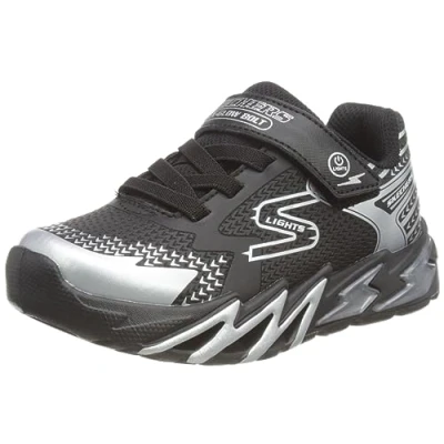 Abbildung von Skechers Flexglow BOLT Sneaker low Black/red/orange/yellow für Kinder, Größe: 34, Schuhe