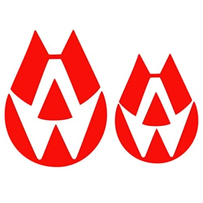 Abbildung von Autoaufkleber Set für Kfz Emblem Logo Cover Selbstklebend Folie Passgenau Front und Heck Fahrzeug Tuning Aufkleber K093 (Carbon Schwarz)