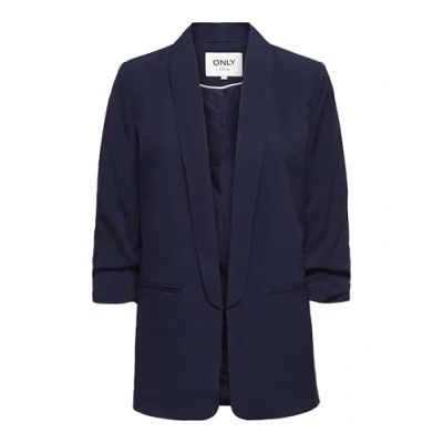 Abbildung von ONLY 3/4 LIFE Kurzmantel, Damen, Größe: 34, Evening blue