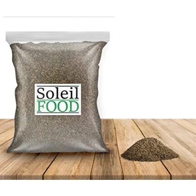 Abbildung von Soleilfood 1 kg Pfeffer schwarz gemahlen feinste Qualität pepper Gewürz GMO frei