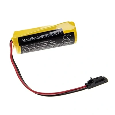 Abbildung von vhbw Batterie Ersatz für Allen Bradley 1770 XYC, XYC/A PLC Programmable Logic Controller (2200mAh, 3V, Li MnO2)