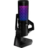 Abbildung von Asus Mikrofon ROG Carnyx Kondensator Gaming (Gaming, Streaming und Podcast, 1 tlg), schwarz, USB A auf C Kabel 3M, RGB Beleuchtung, Aura Sync