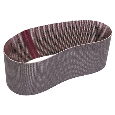 Abbildung von Mirka Abranet Max Schleifband 100x610mm / Korn P180 2 Stück für Handschleifmaschinen Bandschleifer Handbandschleifer