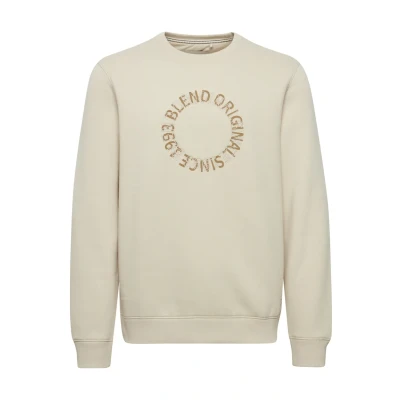 Abbildung von Blend Sweatshirt Sweatshirt, Herren, Größe: XXL, Oyster gray