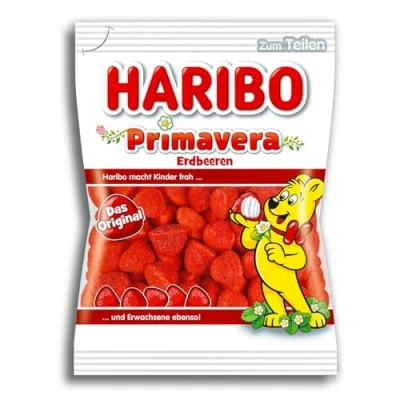 Abbildung von Haribo Primavera Erdbeeren