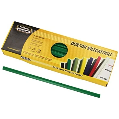 Abbildung von Fellowes D103VE Dorsini Brieftasche, Durchmesser 3 mm, Packung mit 50 Stück, Grün