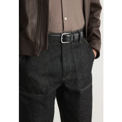Abbildung von BOSS Claus Gürtel, Herren, Größe: 85, Dark brown