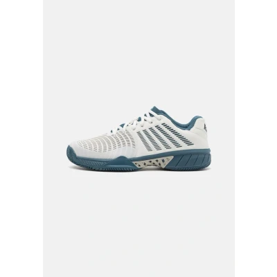 Abbildung von K Swiss Performance Herren Express Light 3 HB Tennis Shoe, Star White/Moonstruck/Indian Teal, 46 EU
