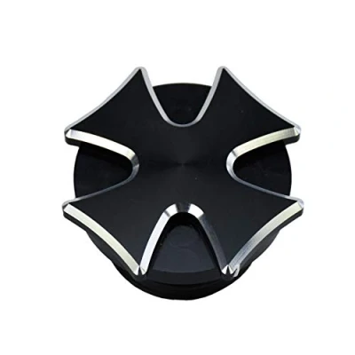 Abbildung von HDBUBALUS Öldeckel für Motorrad, CNC Aluminium, belüftet, dekorativ, Harley Touring Road King Softail Dyna Sportster XL 1200 883