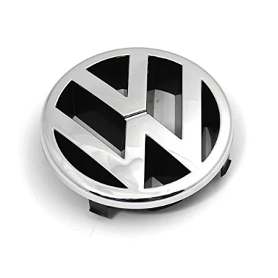 Abbildung von Volkswagen 3B0853601ULM Emblem vorn Kühlergrill Zeichen Grill Logo, chrom/schwarz