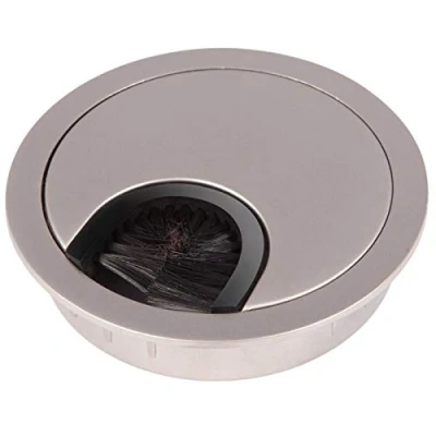 Abbildung von SO TECH® Kabelkanal Kabeldurchlass Kabeldurchführung Metall Bürstendichtung 68mm (2 St)
